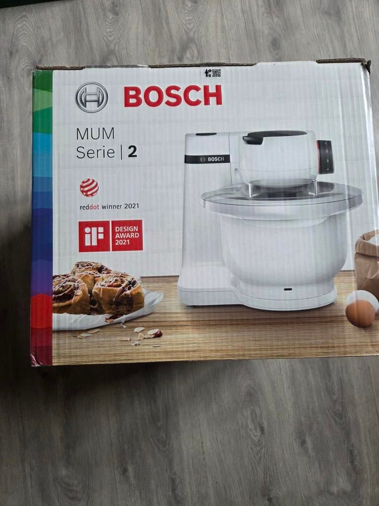 Bosch Serie 2 keukenmachine nieuw in doos!, Ophalen, Nieuw, 3 snelheden of meer