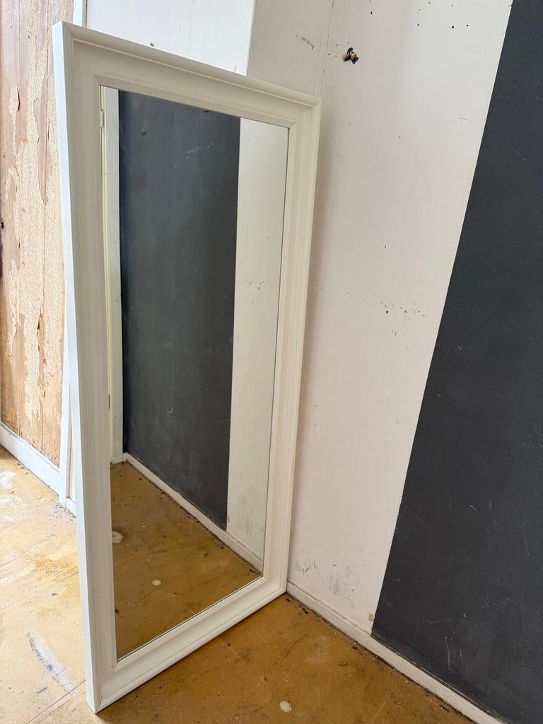 IKEA HEMNES Witte Spiegel - groot formaat!, Huis en Inrichting, Woonaccessoires | Spiegels, Ophalen, Gebruikt, 150 tot 200 cm
