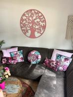 Kussenset Hip & Descanso + Plaid, Ophalen of Verzenden, Zo goed als nieuw, Paars, Overige vormen