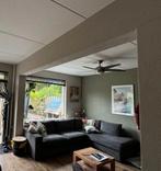 WOOOD hoekbank Thomas donkergrijs ribstof, Huis en Inrichting, Banken | Bankstellen, Ophalen, Overige materialen, 250 tot 300 cm