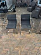 Tuinstoelen rvs, Ophalen, Zo goed als nieuw, Rvs, Stapelbaar