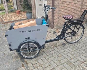 GOEDGEKEURD Elektrische babboe big bakfiets 450Wh accu  beschikbaar voor biedingen