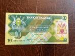 Oeganda tien shilling 1987, Ophalen of Verzenden, Overige landen, Los biljet
