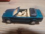 BMW 325i Cabrio - Groen - Gebruikt, Hobby en Vrije tijd, Modelauto's | 1:18, Ophalen of Verzenden, Gebruikt, Auto, Overige merken