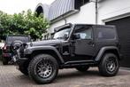 Jeep Wrangler 3.8 I V6 Unlimited 2010 Zwart, Auto's, Jeep, 3778 cc, Stof, 2000 kg, 4 stoelen