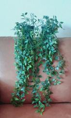 Kunststof decoratie hang plantjes 2x, Ophalen of Verzenden, Gebruikt