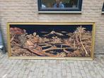 Traditioneel Balinees schilderij van O.Sanusi., Ophalen