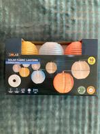 Solar Lichtslinger Met 10 Gekleurde lampions | Nieuw in doos, Verzenden, Nieuw