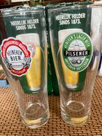 3 Jubileum glazen Heineken Amsterdam/Rotterdam,samen 10 Euro, Ophalen of Verzenden, Zo goed als nieuw, Glas of Glazen, Heineken