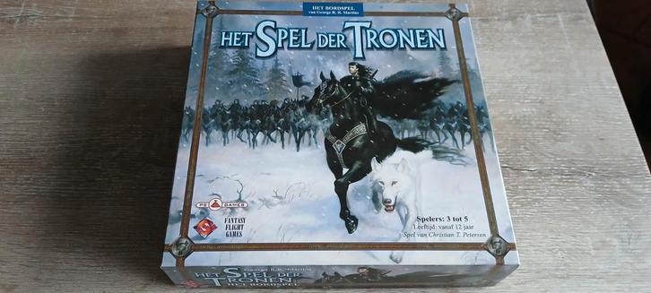 GOT het spel der tronen fantasy flight ps games spel, Hobby en Vrije tijd, Gezelschapsspellen | Bordspellen, Nieuw, Drie of vier spelers