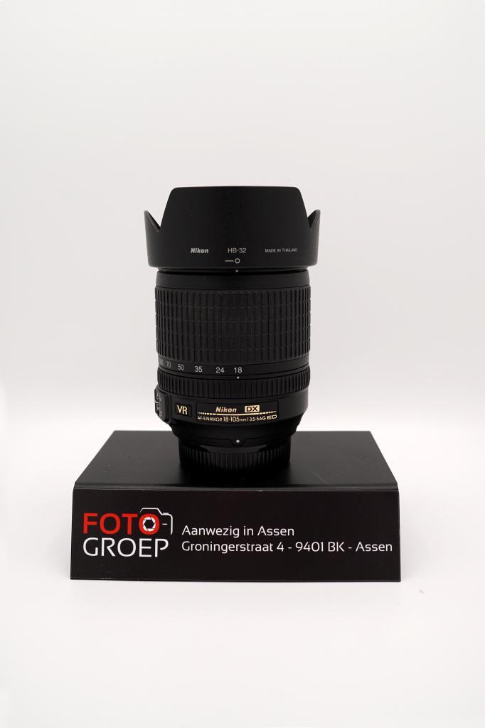 Nikon AF-S 18-105mm (Assen), Audio, Tv en Foto, Fotografie | Lenzen en Objectieven, Gebruikt