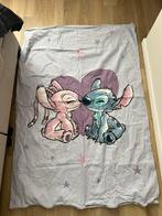 Stitch dekbed 140x200cm, nieuwstaat!, Meisje, Ophalen of Verzenden, Zo goed als nieuw, Paars