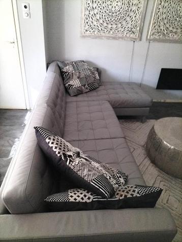 Ikea LANDSKRONA 4-zitsbank, met chaise longue en nerfleer - afbeelding 8