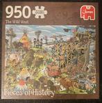 Pieces of History puzzel 950 stukjes THE WILD WEST, Hobby en Vrije tijd, Denksport en Puzzels, Ophalen of Verzenden, 500 t/m 1500 stukjes