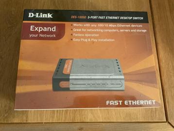 D-Link Ethernet Desktop Switch beschikbaar voor biedingen