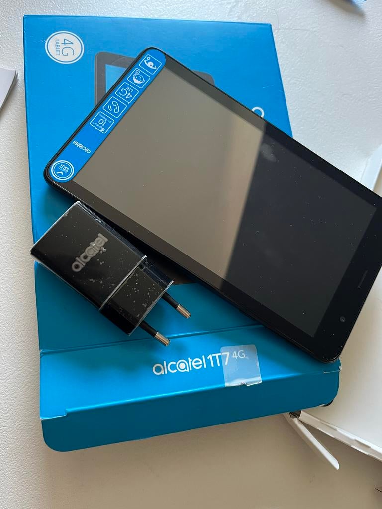 Android Tablet - Perfect voor onderweg!, Alcatel, Ophalen of Verzenden, Zo goed als nieuw, Wi-Fi en Mobiel internet