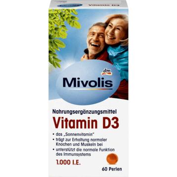 Mivolis Vitamine D3 : 25 µg : 60 tabletten