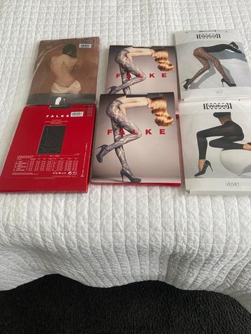 Wolford en Falke panty’s/ legging.  Nieuw. beschikbaar voor biedingen