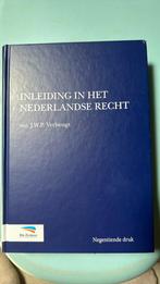 J.W.P. Verheugt - Inleiding in het Nederlandse recht, Ophalen of Verzenden, Zo goed als nieuw, J.W.P. Verheugt