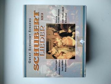 Liederen van Schubert in doos met boekje op 7 cd's beschikbaar voor biedingen