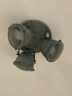 Plafondspot met 3 lampen, Ophalen of Verzenden, Gebruikt, Metaal