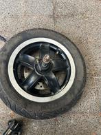 Voor velg zip met remschijf en remklauw, Fietsen en Brommers, Brommeronderdelen | Scooters, Ophalen, Zo goed als nieuw, Overige typen