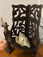 Mooi houten rekje met engel, Ophalen, Zo goed als nieuw