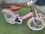 Supersuper Meisjesfiets 16 inch - Roze, Fietsen en Brommers, Fietsen | Meisjes, Ophalen, Gebruikt, 16 inch, Handrem