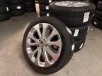 Mercedes velgen met band set van 4 R18 245/45 Winter Goodyea, Ophalen, Banden en Velgen, 17 inch, Winterbanden