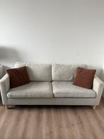 IKEA Bank 3-zits + voetenbank bergruimte (Combideal) Wasbaar, Ophalen, Gebruikt, Driepersoons, 75 tot 100 cm