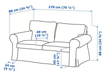 Ikea Ektorp 2-zitsbank - afbeelding 3