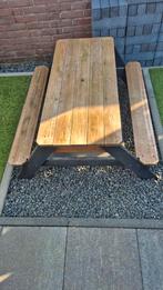 Houten Picknicktafel - Gebruikt, Kinderpicknicktafel, Gebruikt, Ophalen of Verzenden, Rechthoekig