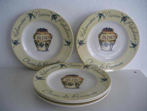 Johnson Brothers Olives de Provence servies, Huis en Inrichting, Keuken | Servies, Zo goed als nieuw, Bord(en), Overige stijlen