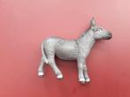 Ezel 1, dierfiguur, 10 cm, Verzamelen, Dierenverzamelingen, Ophalen of Verzenden, Gebruikt, Boerderijdier, Beeldje of Figuurtje