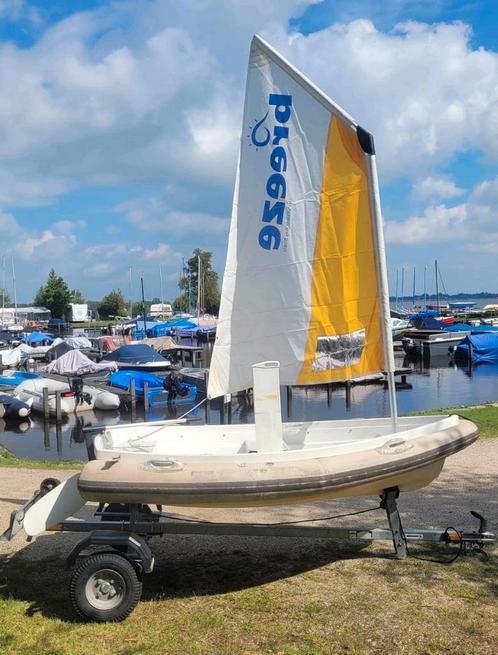Te koop walker bay 8 zeil- motor en roeiboot in één., Watersport en Boten, Open zeilboten, Gebruikt, Overige typen, 3 tot 6 meter