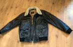 Pracht vintage leren Pall Mall piloten jack!, Kleding | Heren, Jassen | Winter, Ophalen of Verzenden, Maat 56/58 (XL), Zwart, Pall Mall PME Legend