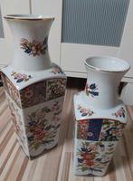 Vintage Japanse Imari porseleinen vazen, Huis en Inrichting, Woonaccessoires | Vazen, Overige kleuren, Aardewerk of Porselein