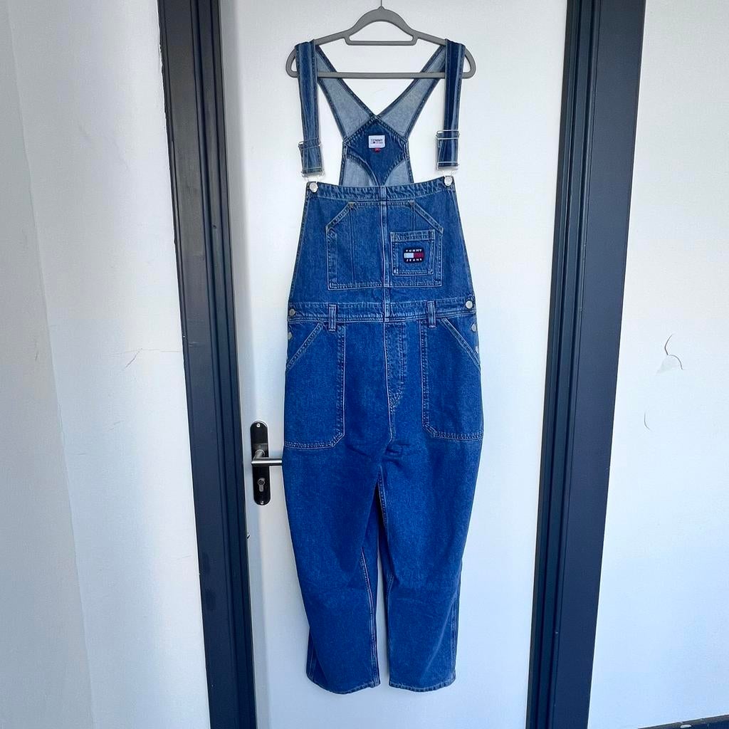 Tuinbroek Tommy Hilfinger, Ophalen of Verzenden, Zo goed als nieuw, Maat 56/58 (XL), Blauw