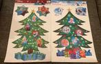 Raamstickers frozen kerst, Diversen, Kerst, Ophalen of Verzenden, Zo goed als nieuw