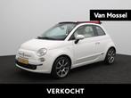 Fiat 500 C 0.9 TwinAir Turbo Lounge | Cabrio | Climate contr, Auto's, 12 maanden, Stof, Gebruikt, Euro 6