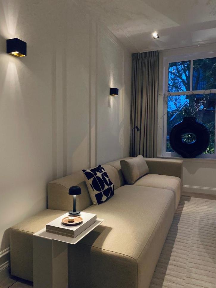 Bank, Huis en Inrichting, Banken | Bankstellen, Zo goed als nieuw, Rechte bank, Vierpersoons of meer, 250 tot 300 cm, 100 tot 125 cm