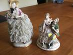 Antiek Dresden beeldjes, Antiek en Kunst, Ophalen of Verzenden