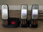 Gigaset 415A Trio, Telecommunicatie, Vaste telefoons | Handsets en Draadloos, Ophalen of Verzenden, Gebruikt, 3 handsets