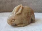 Speksteen haasje. Fluitje, Ophalen of Verzenden, Zo goed als nieuw, Dier