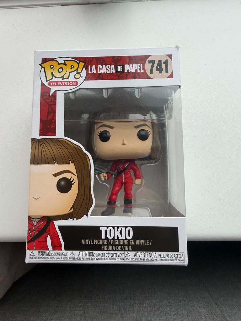 Funko Pop! La Casa de Papel - Tokio #741, Ophalen of Verzenden, Zo goed als nieuw