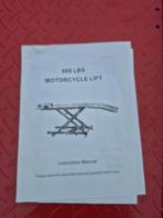 Motorbrug / Scooterbrug - Hydraulisch Nieuw!, Ophalen