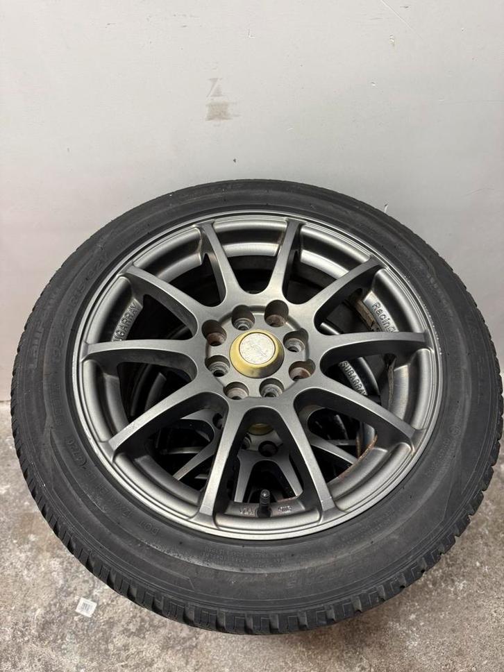 Velgen met zomerbanden fiat 500 of steek 4 x 98, Auto-onderdelen, Banden en Velgen, Zomerbanden, 16 inch, 195 mm, Personenwagen