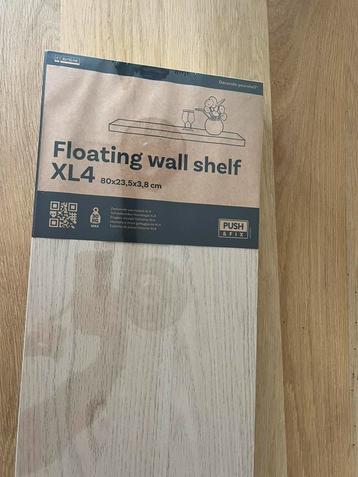 Zwevende Wandplank / Floating Wall Shelf 80 x 23,5 x 3,8 cm beschikbaar voor biedingen