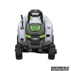 EGO accu zitmaaier met opvangbak 98cm 4x10AH accu GRATIS, Nieuw, EGO