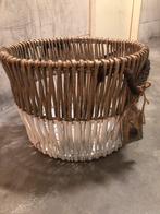 Grote Mand 2 kleurig van long island living, Ophalen, Rond, Riet